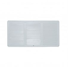 200 x 400mm White Steel Eave Vent Twin Pack