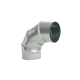 Gas Flue Elbow 100mm 90 Degree