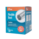 3m Flexible Aluminium Foil Duct 125mm