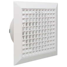 Plastic Snap In Egg Crate Grille 200mm